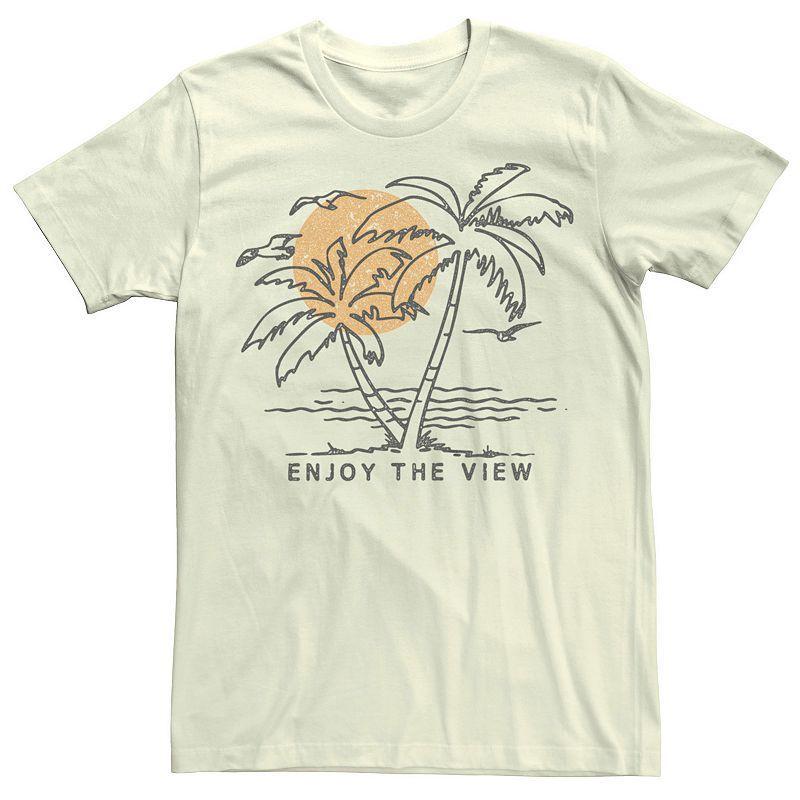 Mens Enjoy the View Beach Graphic Tee Product Image