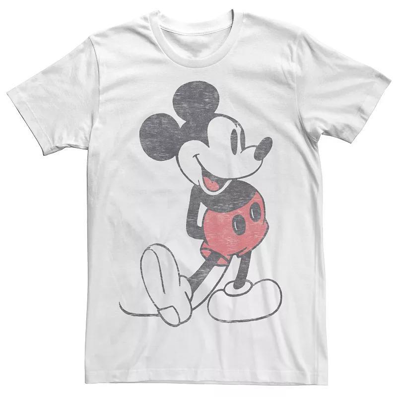 Mens Disney Mickey & Friends Mickey Mouse Vintage Portrait Tee, Boys Product Image