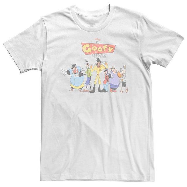 Big & Tall Disney A Goofy Movie Group Shot Logo Tee, Mens Product Image