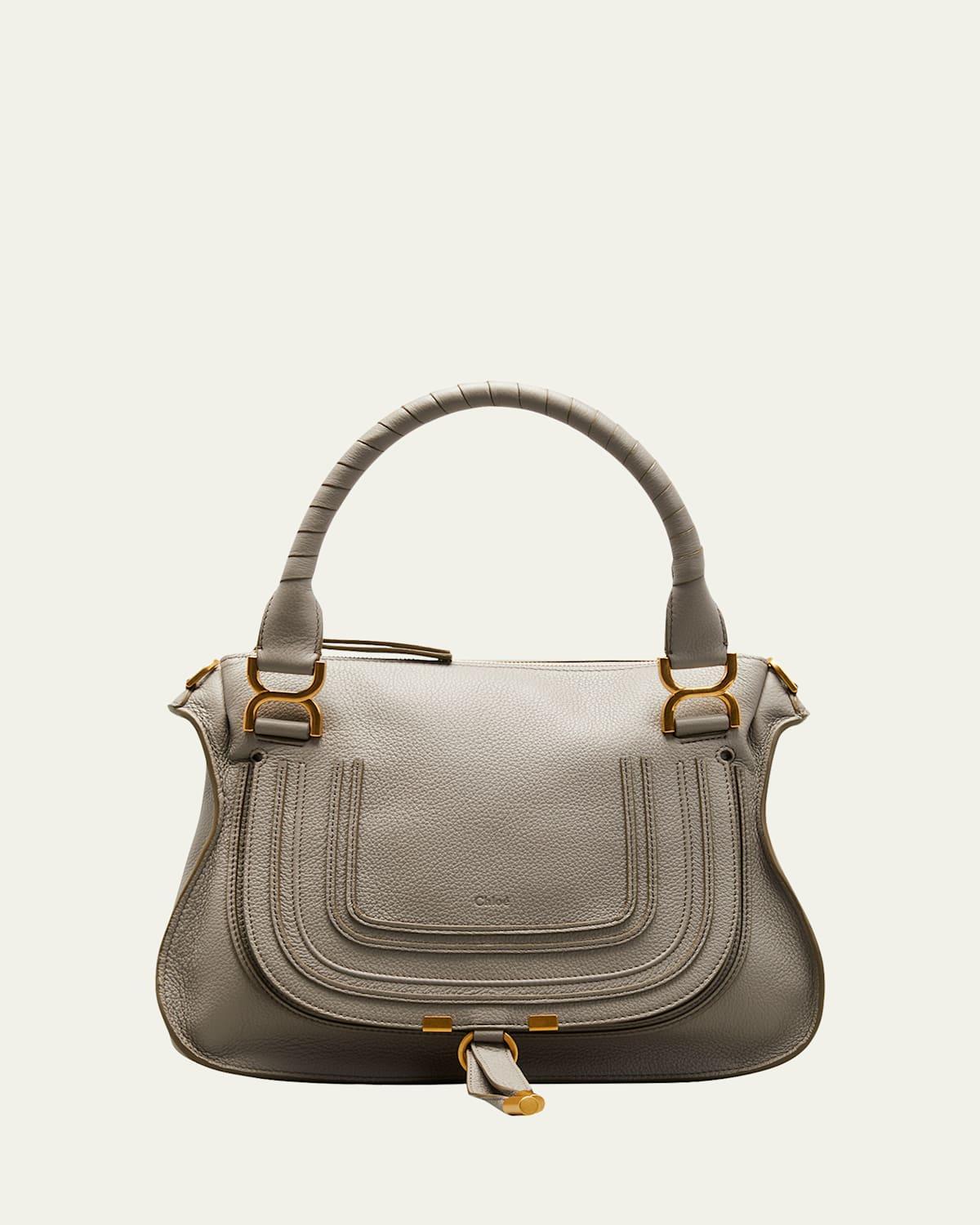 Chlo Medium Marcie Calfskin Leather Satchel Product Image