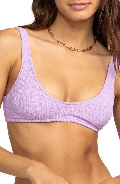 Roxy Aruba Textured Bikini Top Product Image