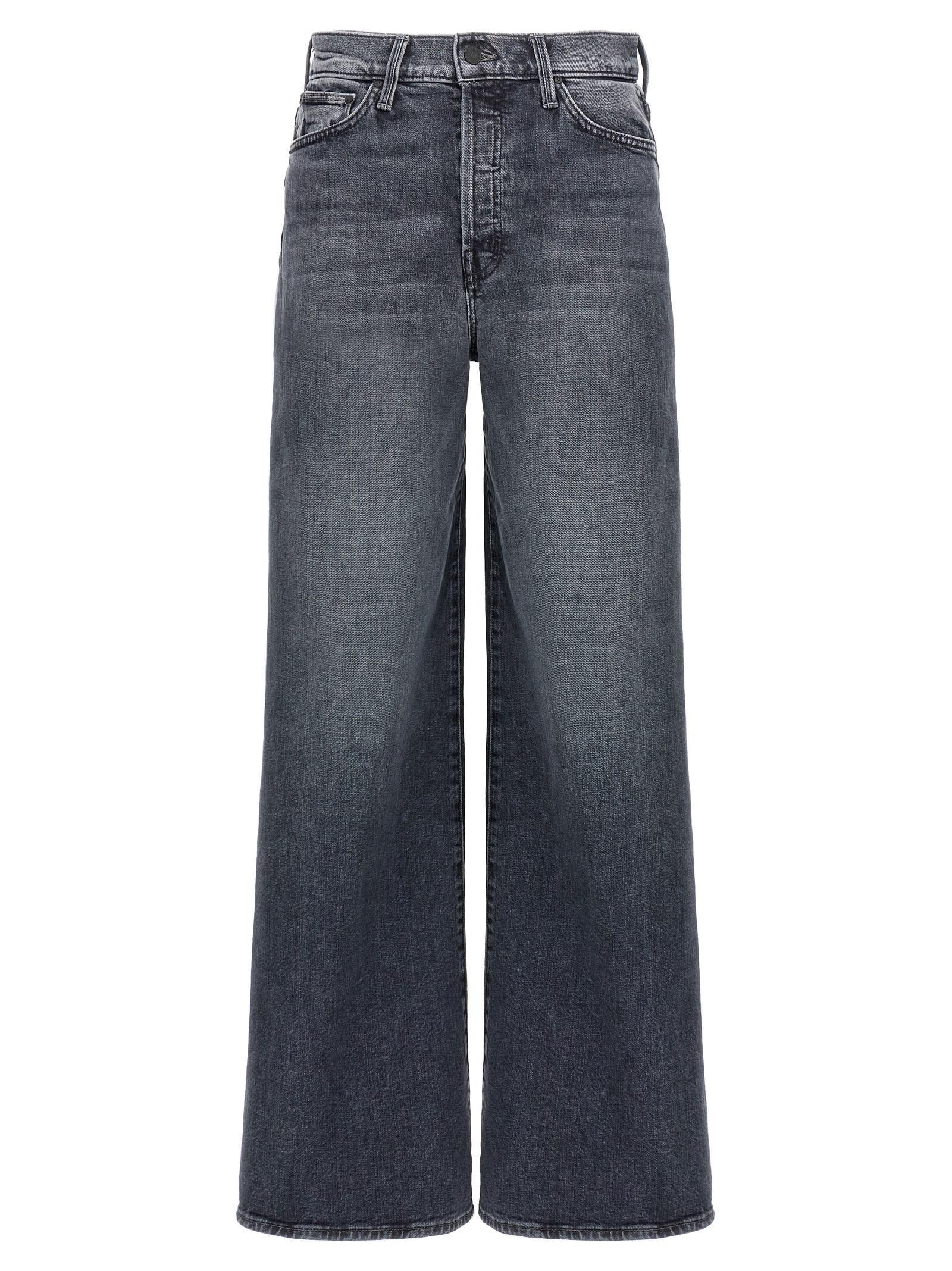 The Ditcher Roller Sneak Wide Jeans In Grey Product Image