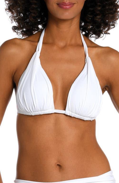 La Blanca Island Goddess Halter Bikini Top Product Image