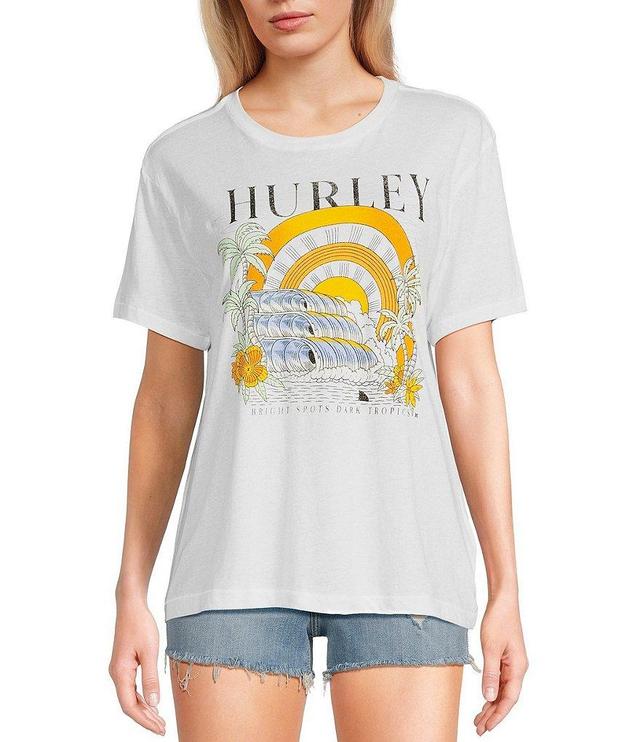 Hurley Bright Spots Oversized Graphic T-Shirt Product Image