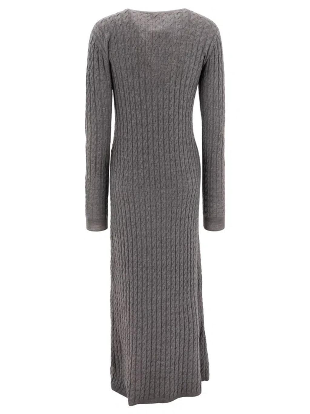 TOTÊME Toteme Dresses In Grey Product Image