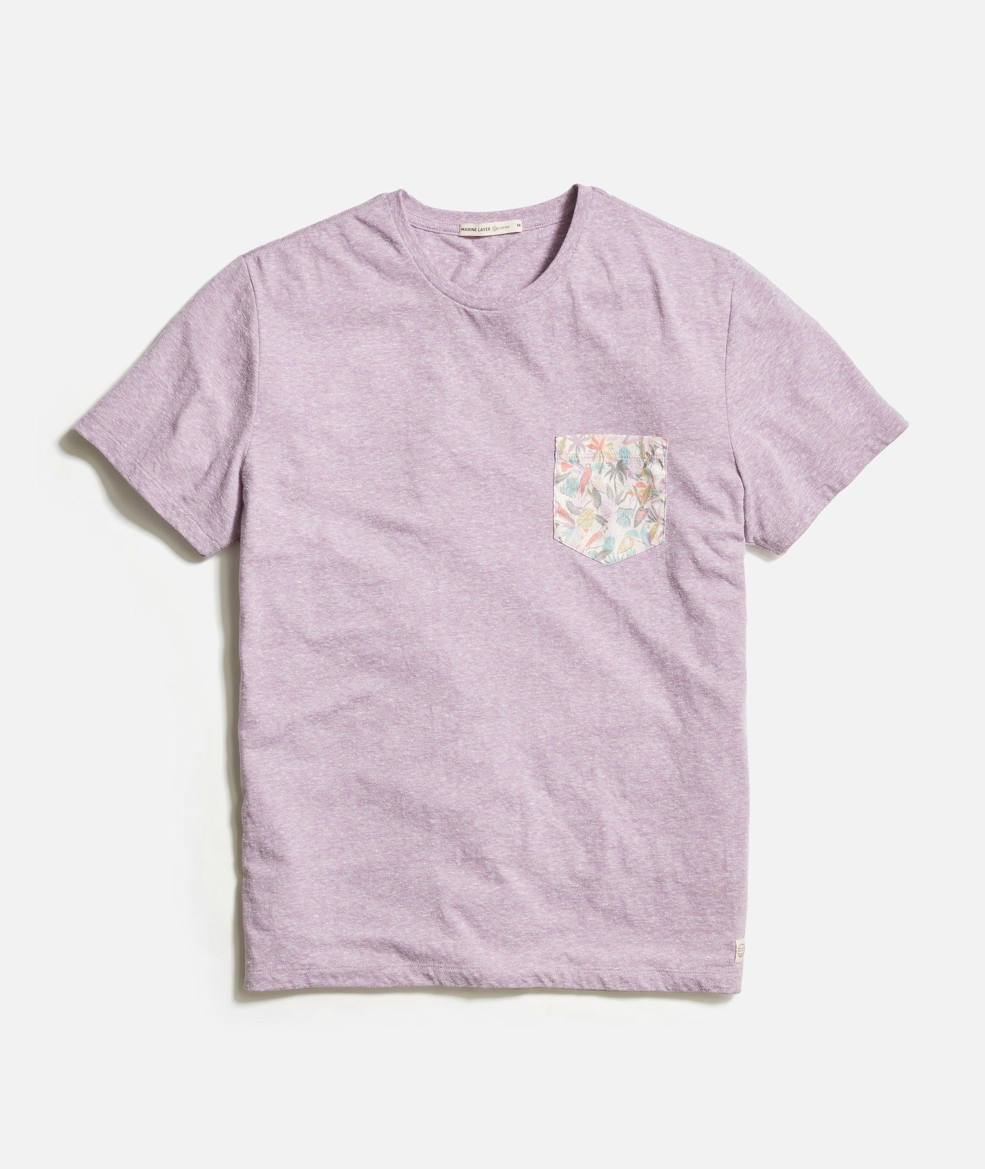 Signature Printed Pocket Tee Product Image