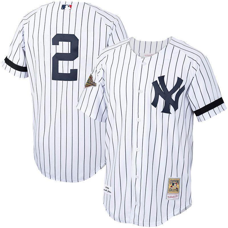 Mens Mitchell & Ness New York Yankees Cooperstown Collection 1996 Authentic Home Jersey Product Image