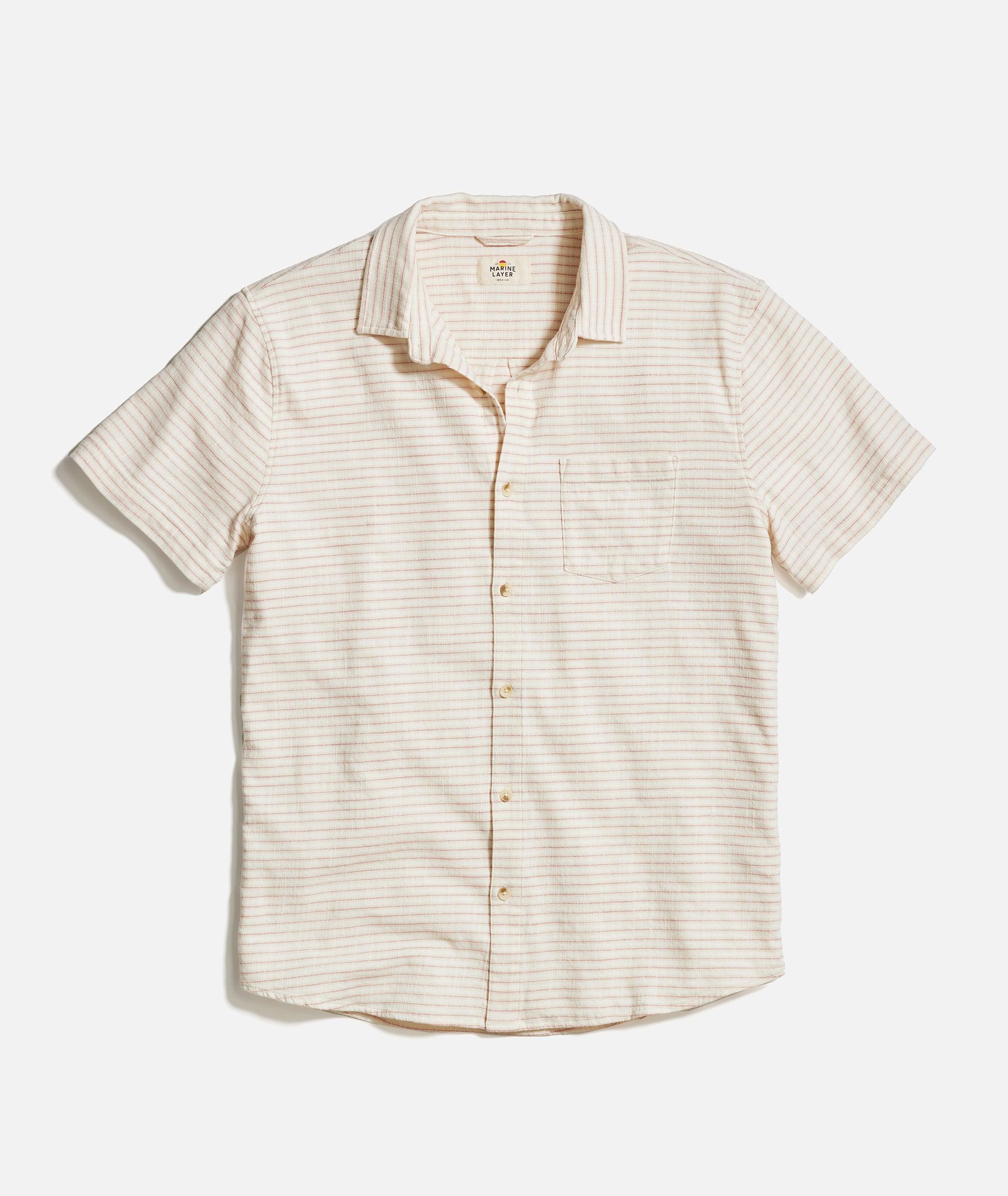 Stretch Selvage Short Sleeve Shirt Product Image