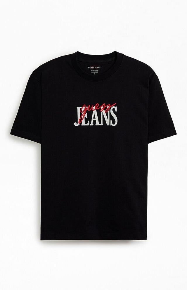 Guess Jeans Men's Oversized Embroidered T-Shirt Product Image