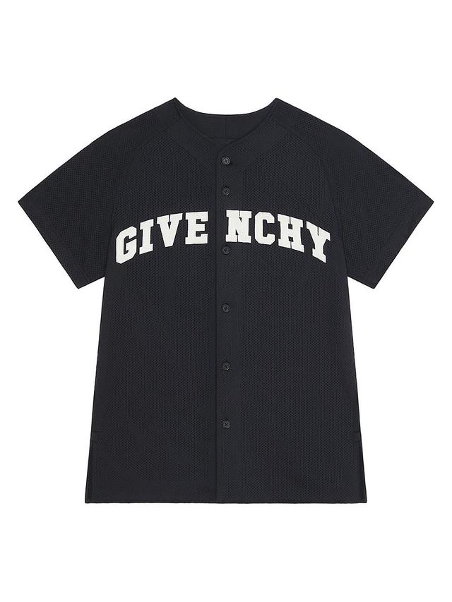 Mens College Baseball Shirt In Mesh Product Image