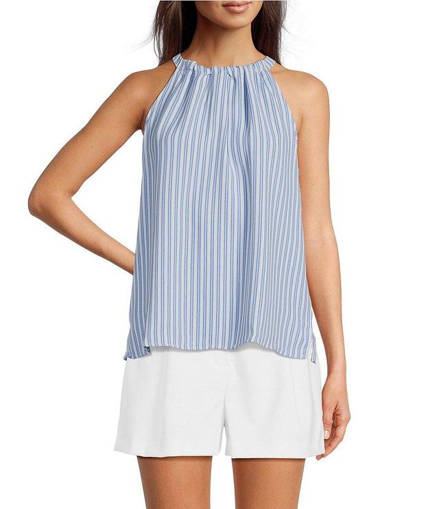 Vince Camuto Halter Sleeveless Blouse Product Image