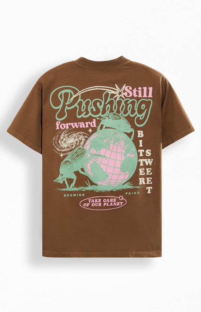 Bittersweet Men's Pushing Forward Oversized T-Shirt Product Image