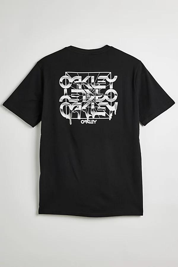 Oakley Drip Logo Tee Mens at Urban Outfitters Product Image