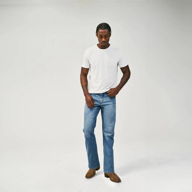 Wranglers Mens Relaxed Fit Bootcut Jeans - Medium Wash 32x30 Product Image