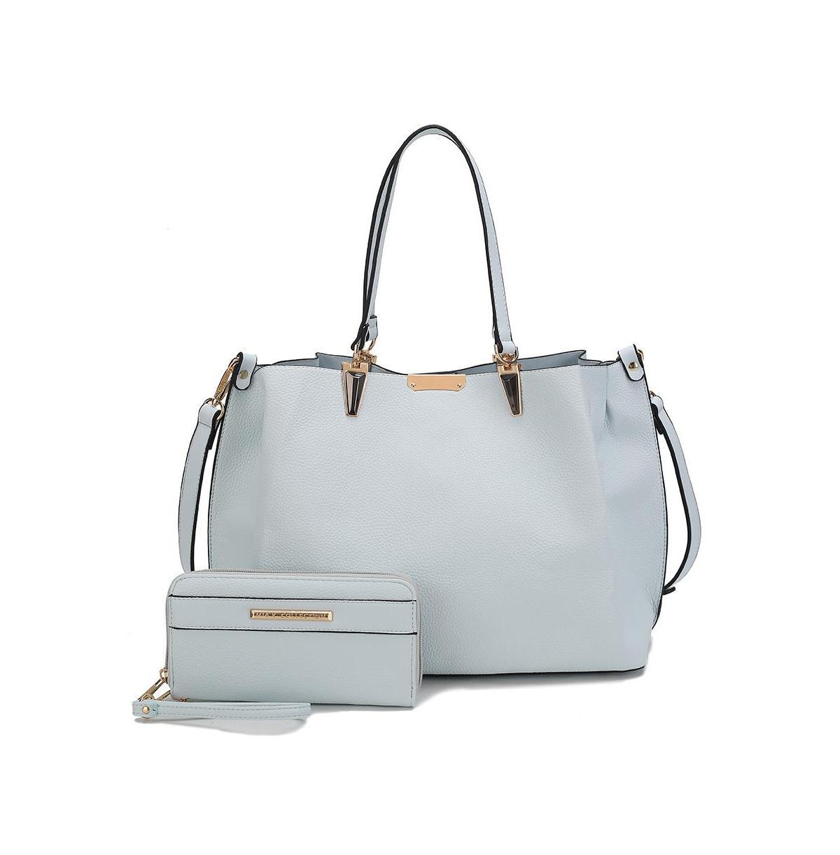 Mkf Collection Kane Women s Satchel Bag with Wallet by Mia K Product Image