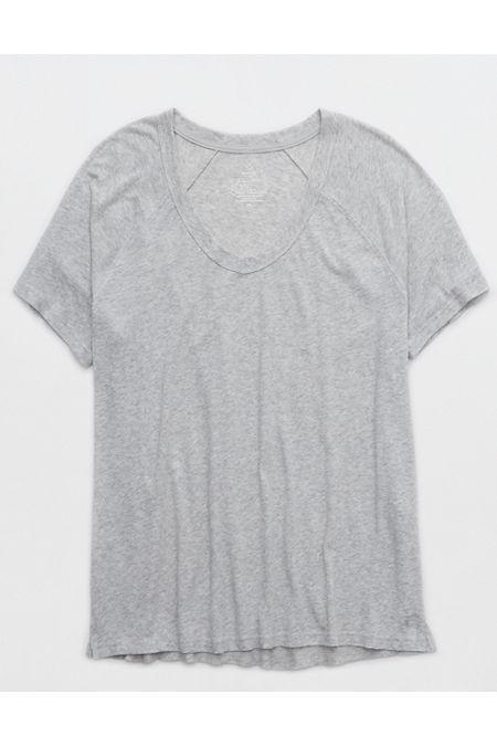 OFFLINE By Aerie Bouncy Cotton Scoop Neck T-Shirt Women's Product Image