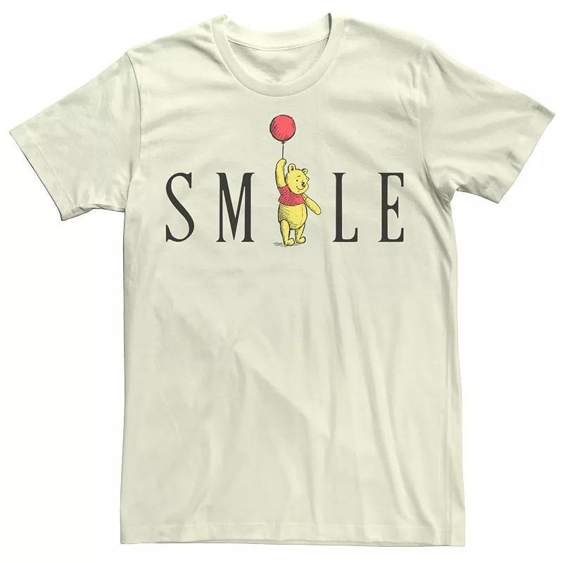 Disneys Winnie The Pooh Mens Smile Balloon Graphic Tee Product Image