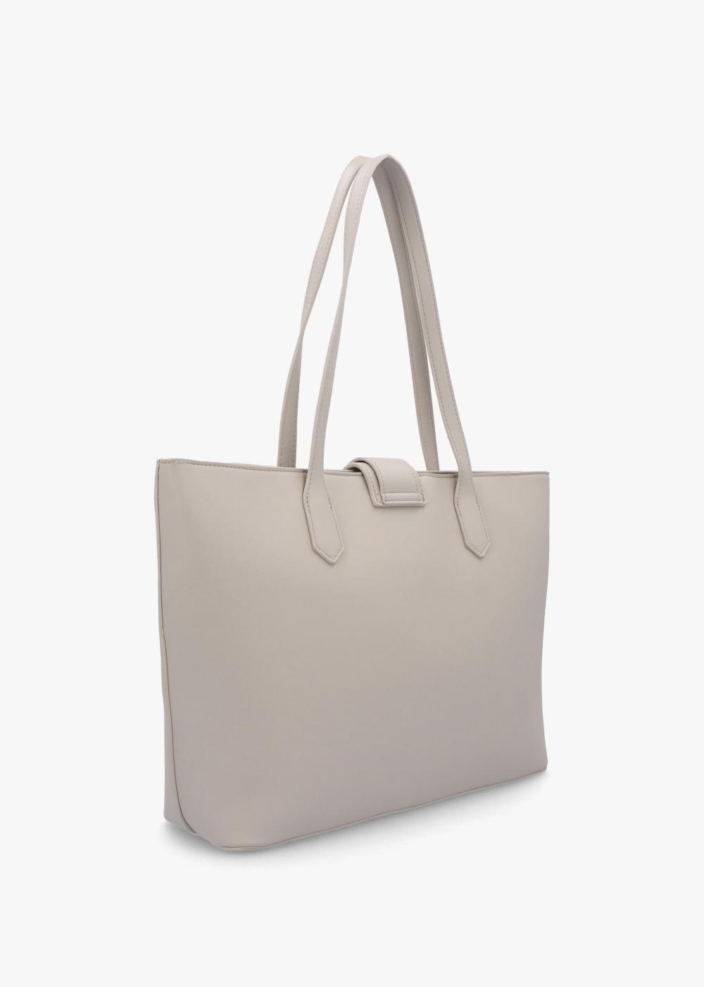 VALENTINO GARAVANI Dejavu Relove Recycle Ghiaccio Shopper Bag In Gre Product Image