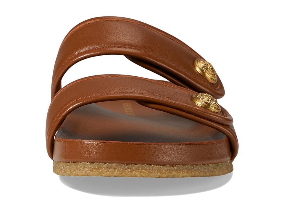 Veronica Beard Percey Slides (Caramel Leather) Women's Sandals Product Image