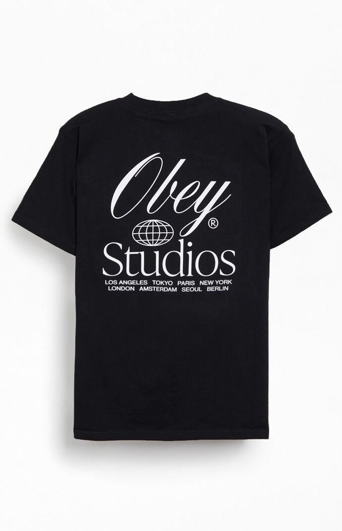 Obey Men's Studios Worldwide Classic T-Shirt Product Image