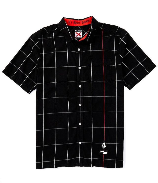 Volcom Schroff Short Sleeve Patterned Woven Shirt Product Image