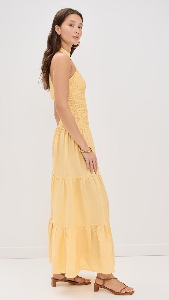 The Wolf Gang Ostia Shirred Maxi Dress | Shopbop Product Image