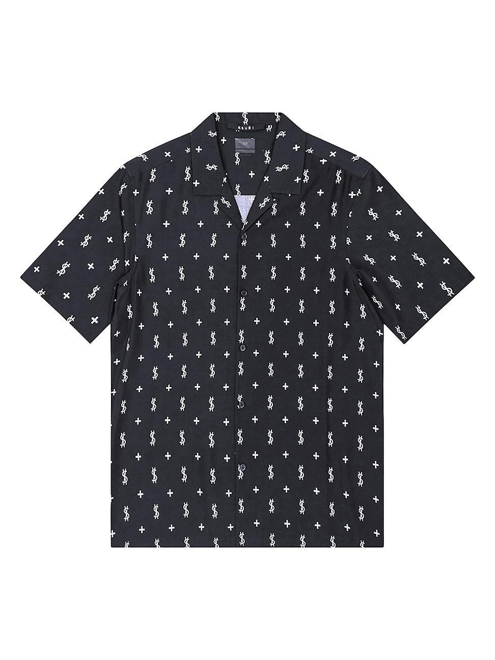 Mens Allstar Resort Relaxed-Fit Camp Shirt Product Image