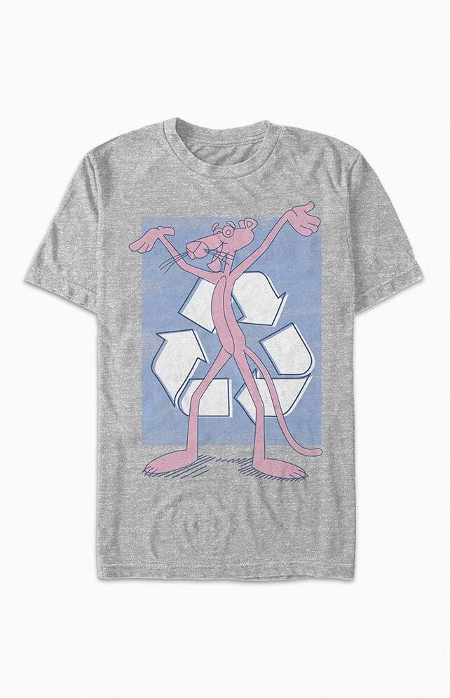 Womens Pink Panther Recycle T-Shirt Product Image