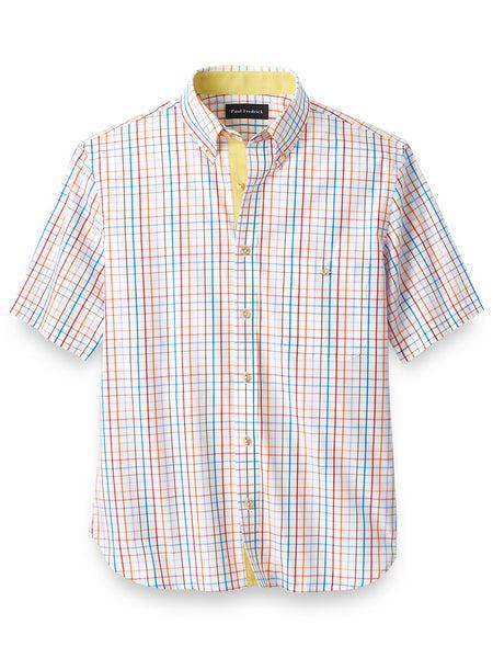 Cotton Check Casual Shirt Product Image