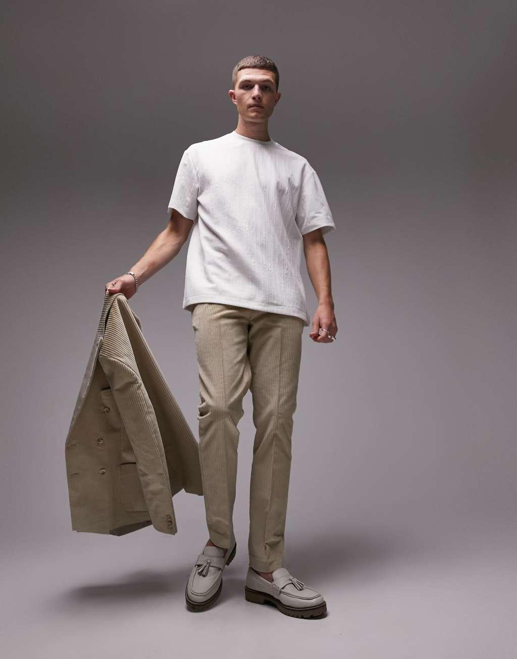 Topman skinny cord pants Product Image