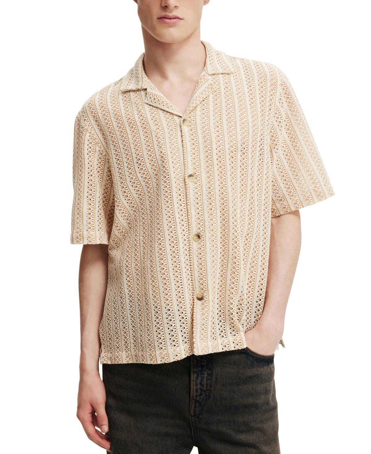 Cotton On Mens Freemont Short Sleeve Shirt Product Image