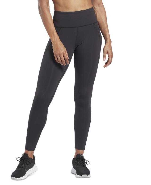 Reebok Womens Lux High-Waisted Pull-On Leggings, A Macys Exclusive Product Image