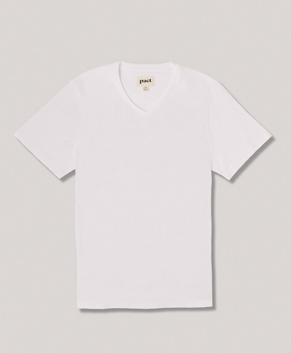 Mens Softspun V-Neck Tee S Product Image