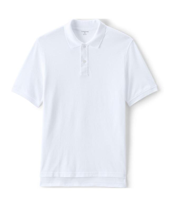 Mens Lands End Short Sleeve Mesh Polo Shirt Product Image