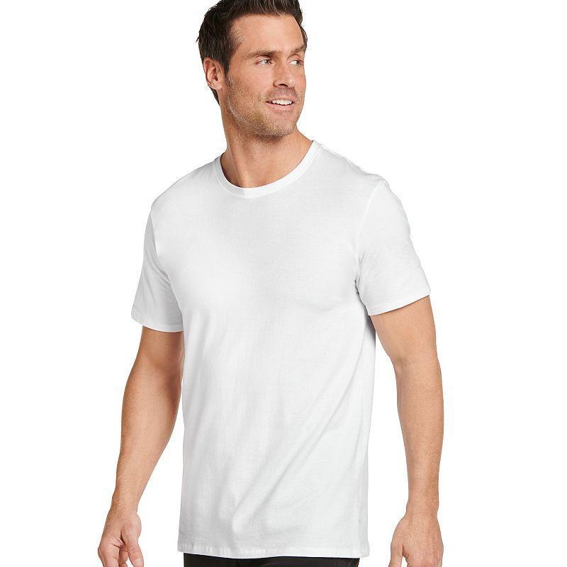 Jockey Mens 3-Pk. Stretch Crewneck T-Shirts Product Image