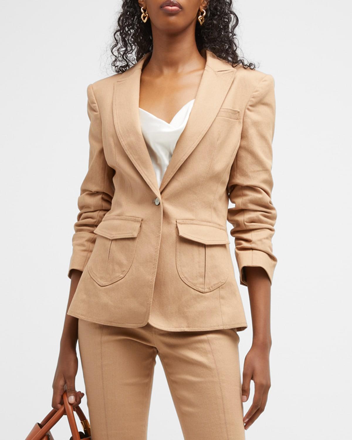 Womens Louisa Denim Blazer Product Image