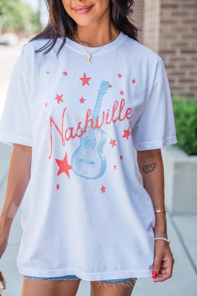 Nashville Star White Comfort Colors Graphic Tee Product Image