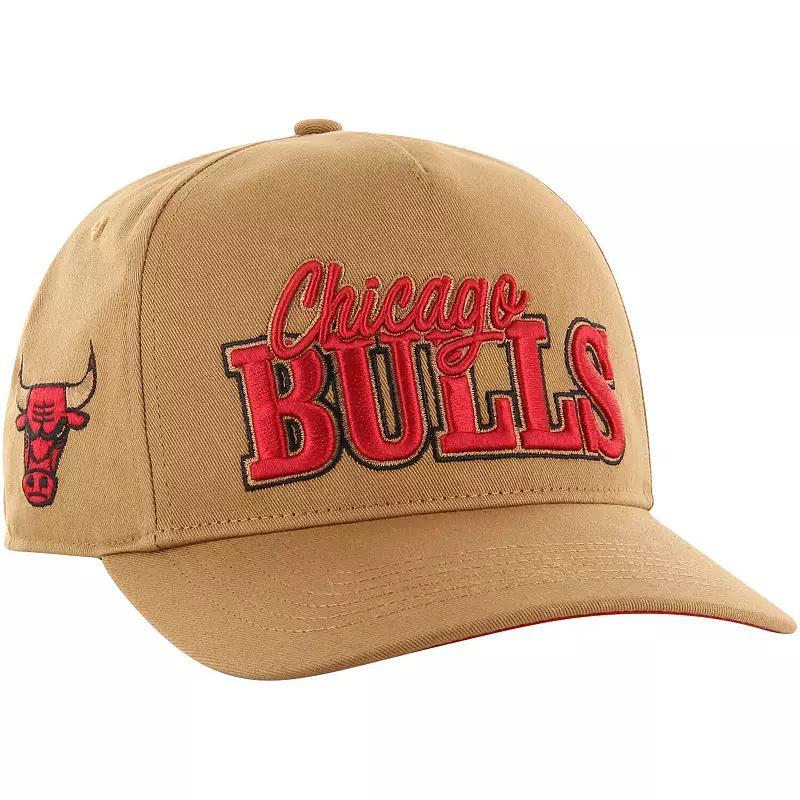 Mens 47 Tan Chicago Bulls Barnes Hitch Adjustable Hat Product Image