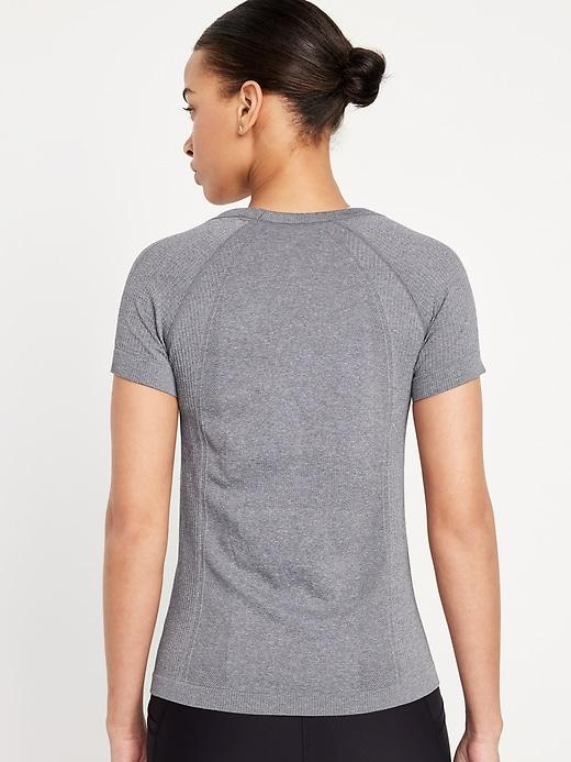 Fitted Seamless T-Shirt Product Image