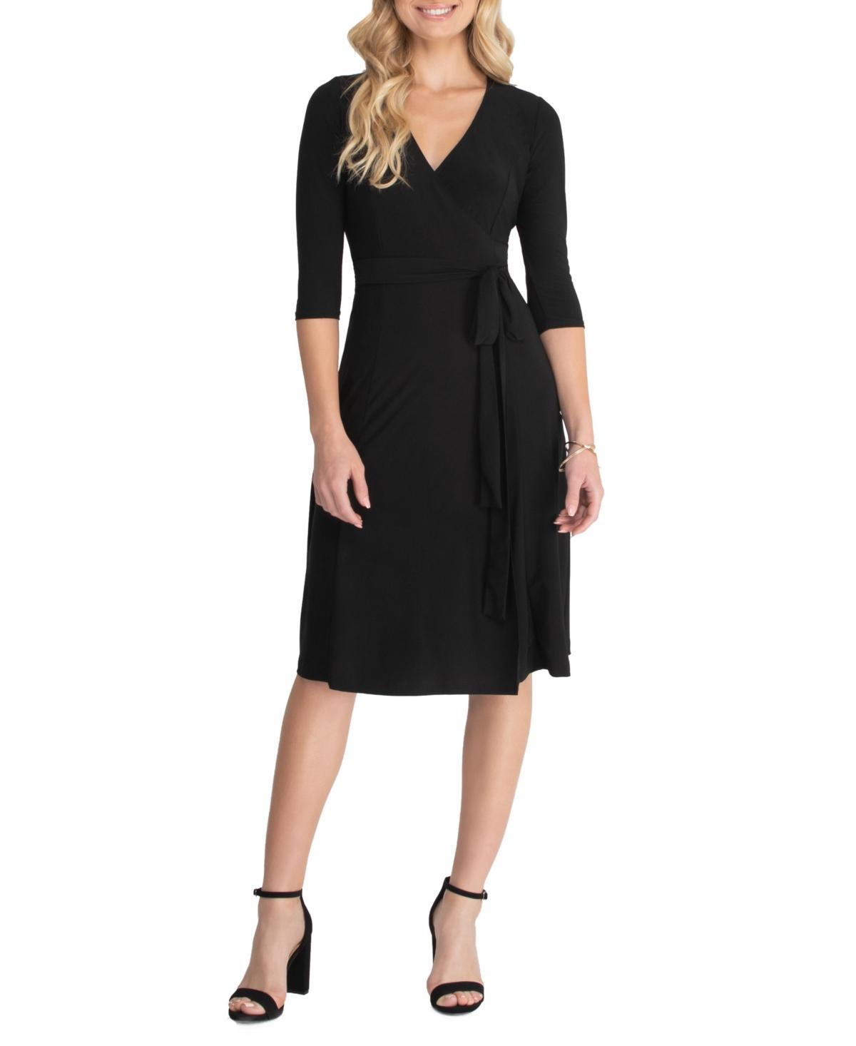 Kiyonna Essential Wrap Dress Product Image