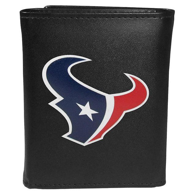 Mens Houston Texans Logo Tri-Fold Wallet Product Image