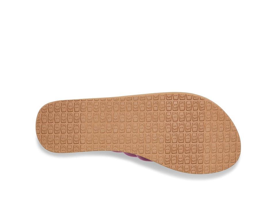 Sanuk Yoga Sandy (Violet Tulle) Women's Shoes Product Image