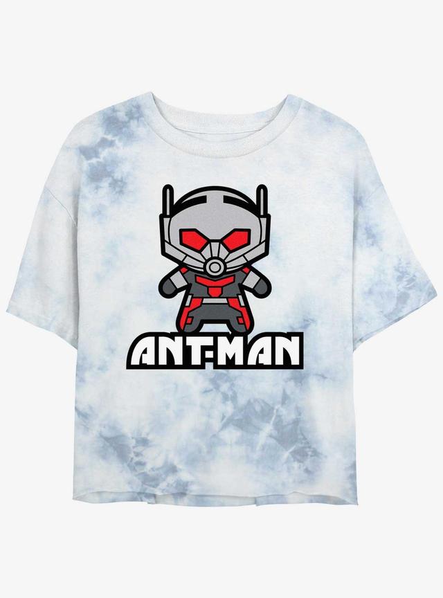 Marvel Ant-Man Kawaii Girls Tie-Dye Crop T-Shirt Product Image