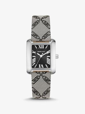 Oversized Pavé Logo -Tone Watch Product Image