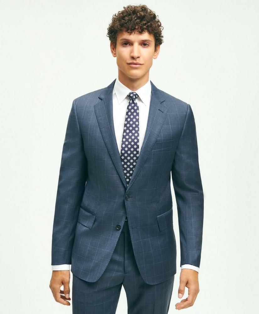 Classic Fit Wool Windowpane 1818 Suit Product Image