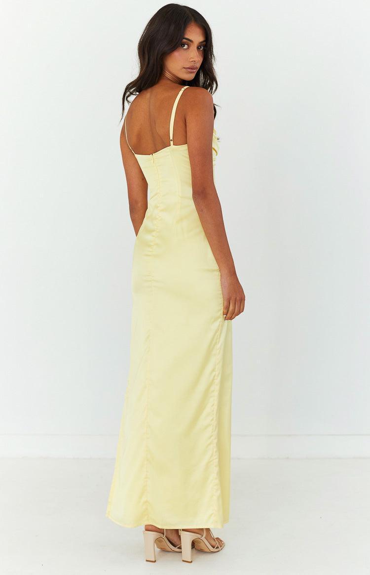 Honey Yellow Maxi Dress Product Image