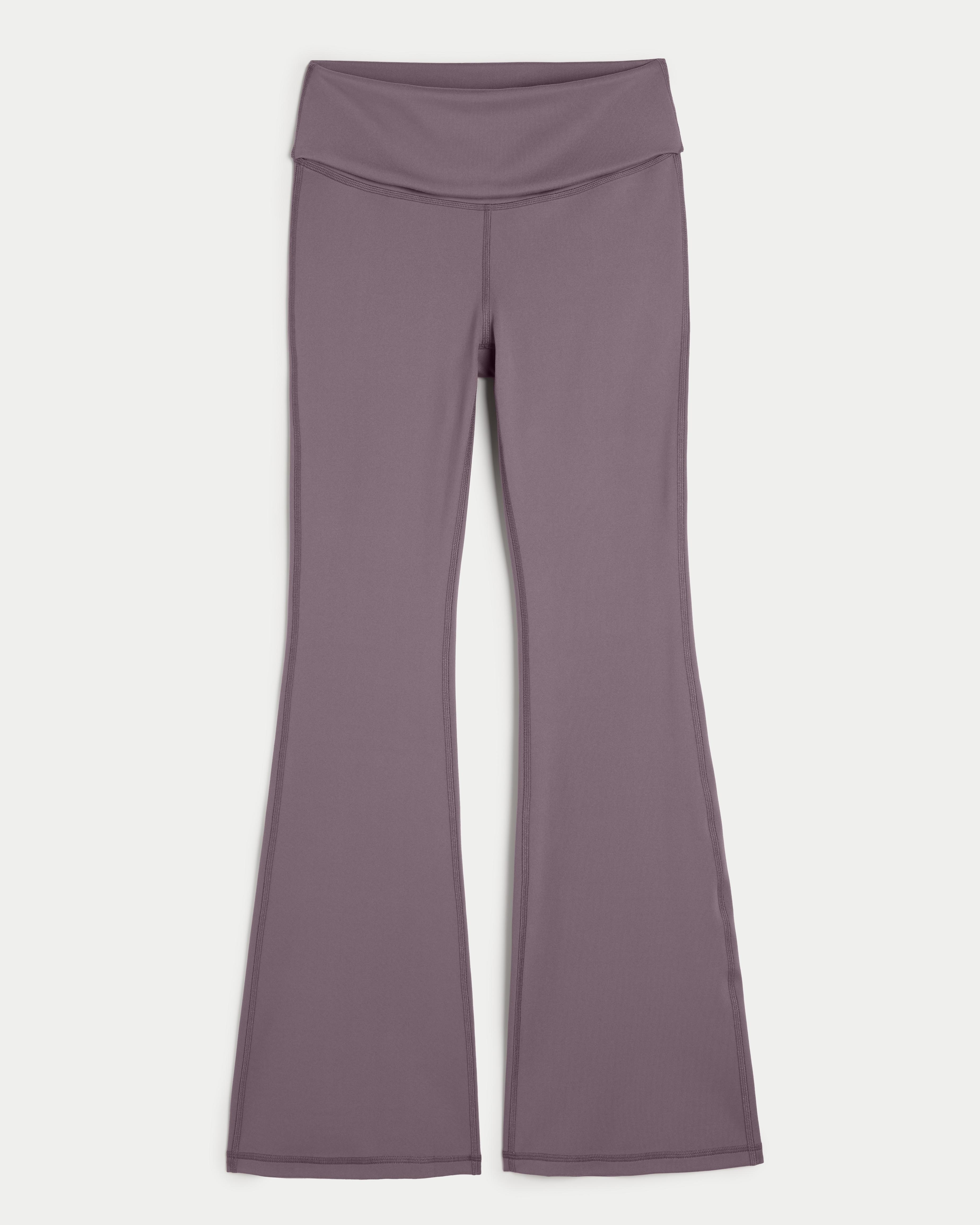 Gilly Hicks Active Recharge Foldover Waist Flare Pants Product Image