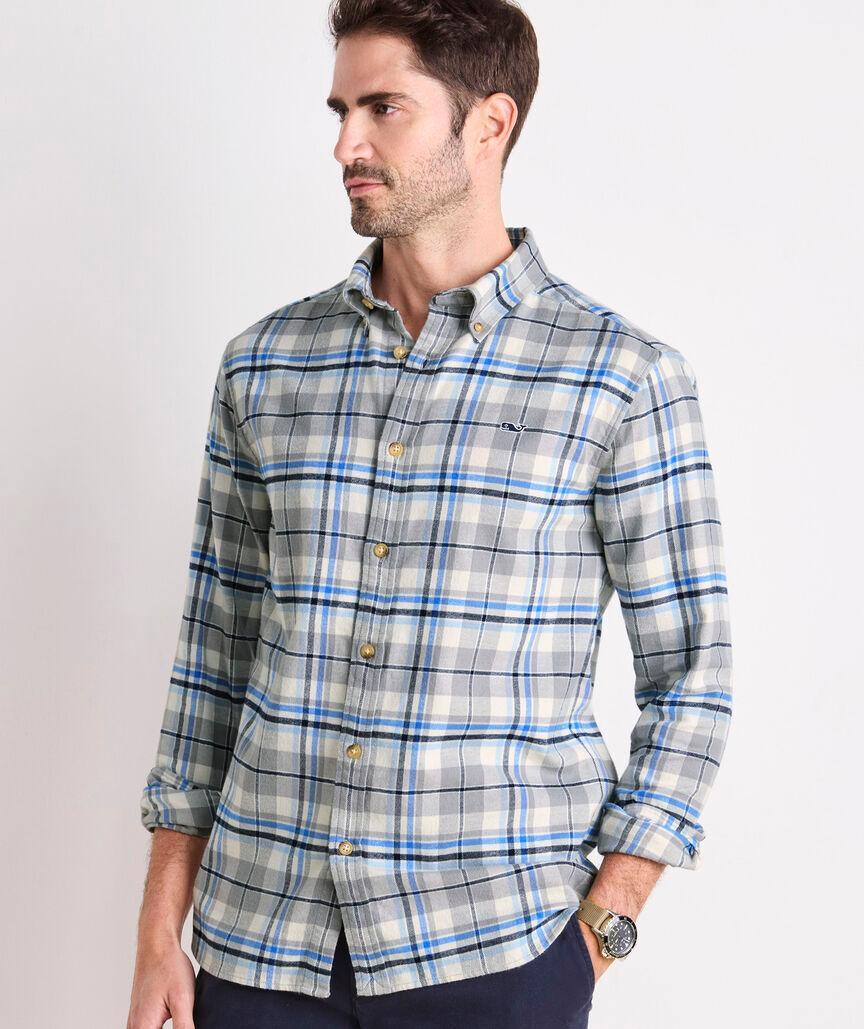 Vineyard Flannel Plaid Shirt Product Image