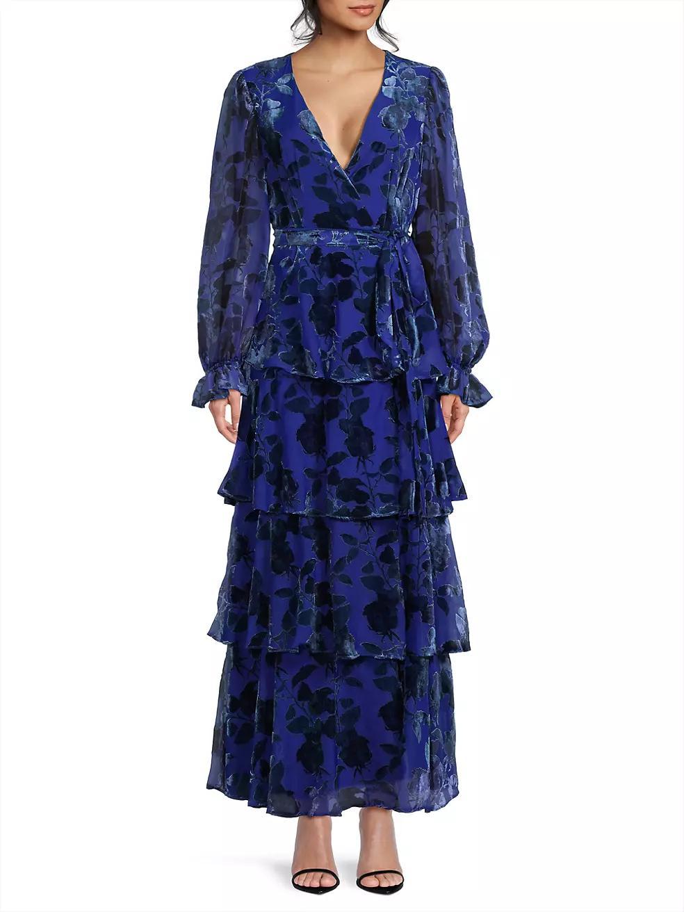 Bardot Floral Tie-Waist Maxi Dress Product Image