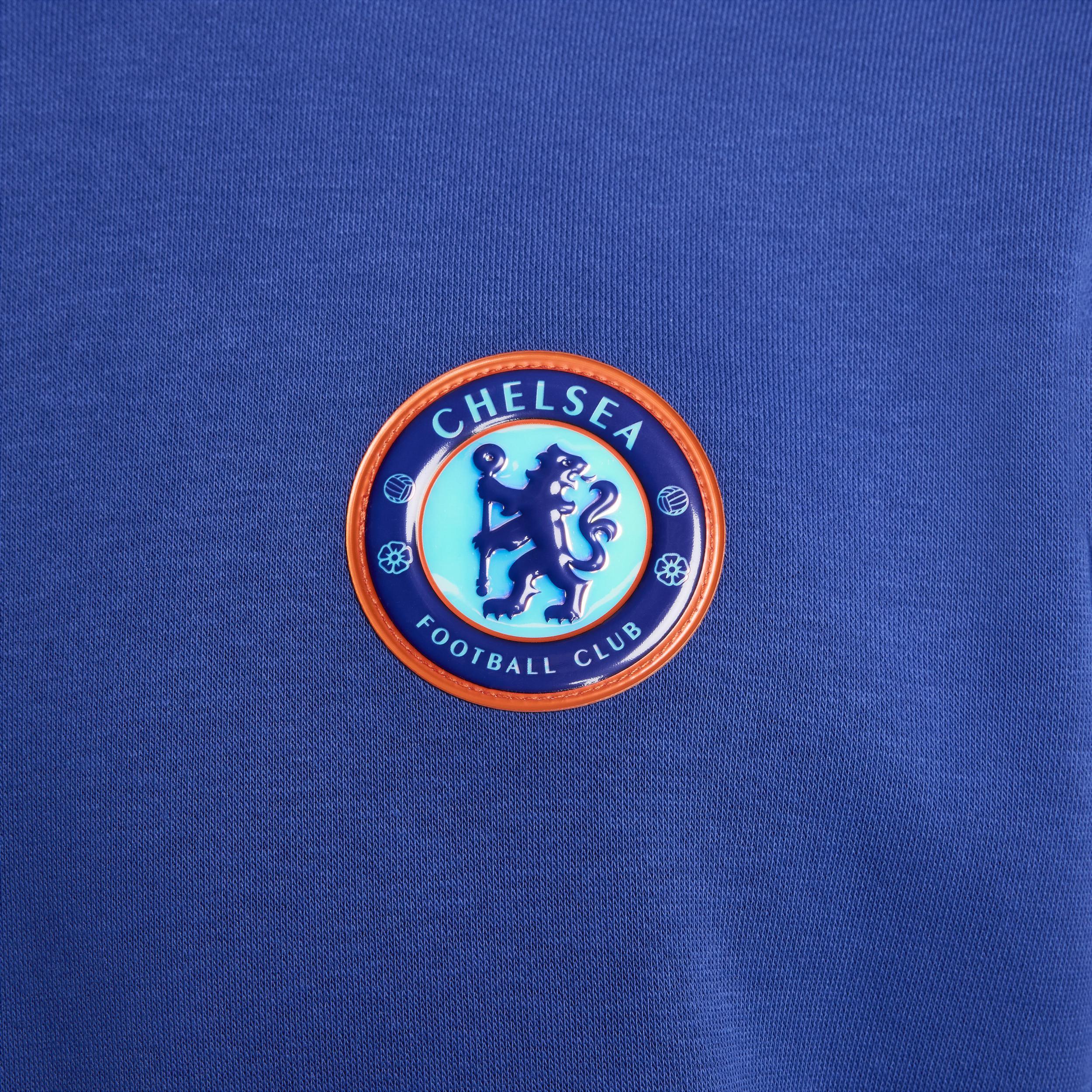 Chelsea FC Club Nike Mens Soccer Pullover Hoodie Product Image